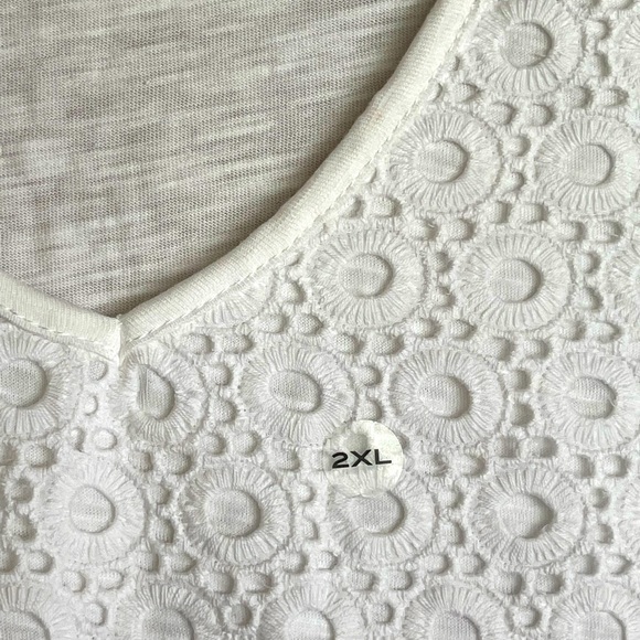 Eddie Bauer - NWOT tank top with lace detail - Picture 3 of 9